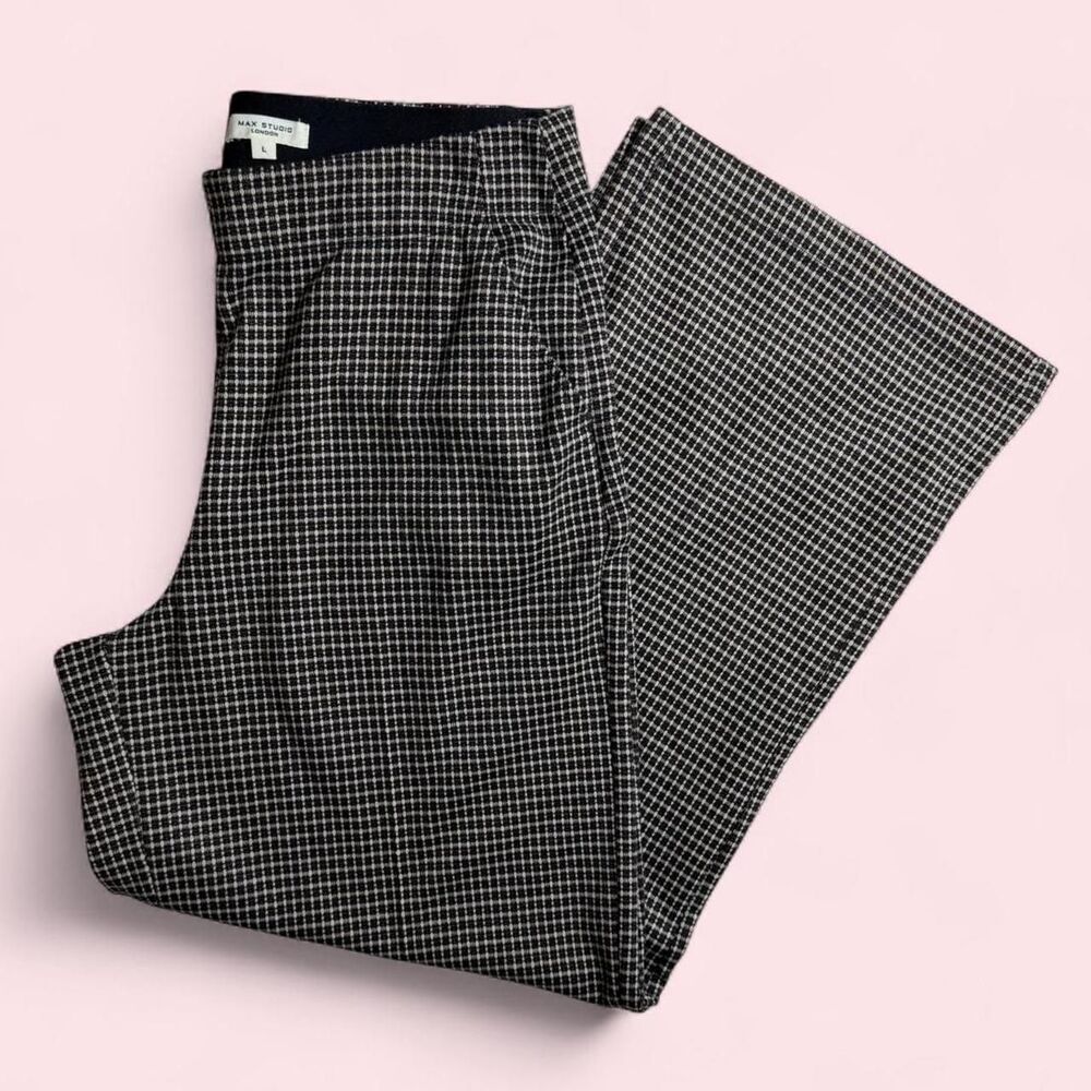 Max Studio Black and White Trousers